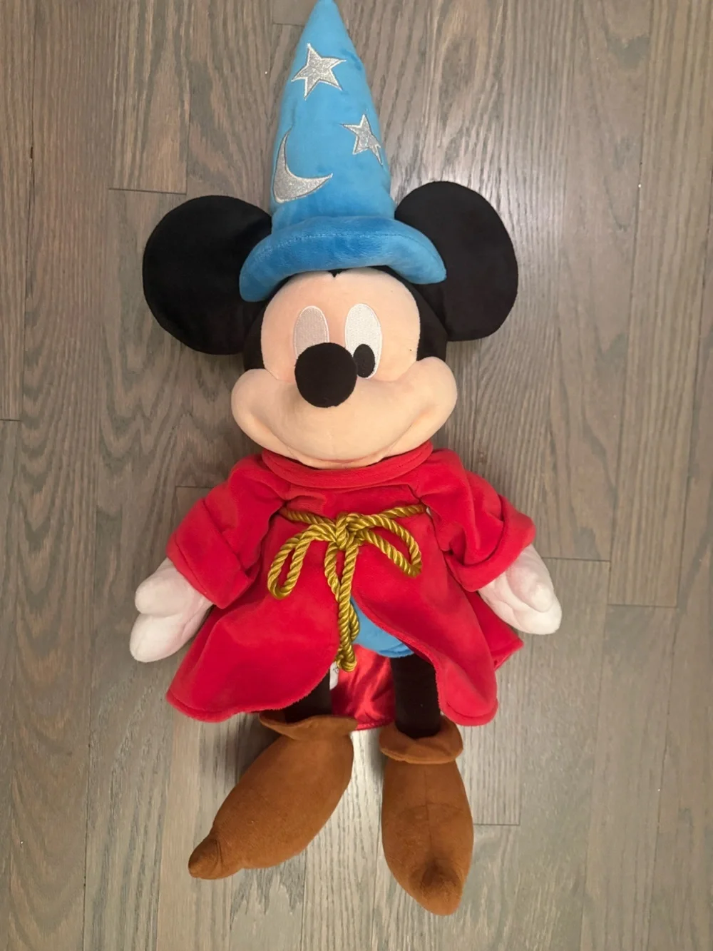 Disney Store Fantasia Sorcerer Mickey Mouse Plush